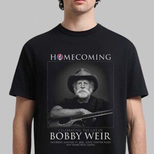 Bob Weir Homecoming Gildan Tee San Francisco 2026 Civic Center Plaza